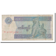 Billet, Myanmar, 1 Kyat, Undated (1996), KM:69, B+ - Myanmar