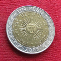 Argentina 1 Peso 2006 KM# 112.1 *V1 Argentine Argentinie - Argentine