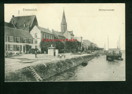 AK Emmerich, Rheinpromenade, Kreis Kleve, Ungelaufen - Emmerich