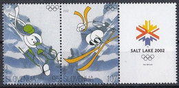 SLOVENIA 382-383,unused - Winter 2002: Salt Lake City