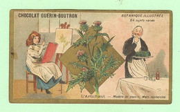 S310 - CHROMO CHOCOLAT Guérin-Boutron - Botanique Illustrée - L'Artichaut - Guerin Boutron