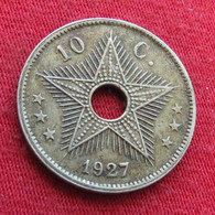 Congo Belgian 10 Centimes 1927  Belgish - Andere & Zonder Classificatie