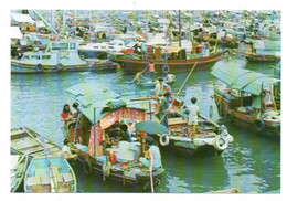 Chine Hong Kong 007, Publish By National Co N868, Floating People In Castle Peak Bay - China (Hong Kong)