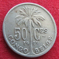 Congo Belgian 50 Centimes 1929 Belgish  #1 Wºº - 1910-1934: Albert I