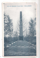 80 GUILLEMONT Cpa 18 Th Div Memorial Trones Wood Photo Combier FROM A BOOKLET UNUSED - Autres & Non Classés