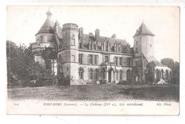 CPA PONT-REMY - LE CHATEAU - COTE MERIDIONAL UNUSED - Montlhery