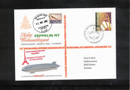 Schweiz / Switzerland 2005  8th Christmas Post Zeppelin NT Interesting Cover - Zeppelins