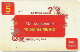 @+ Tunisie - Recharge Tunisina - Ref : TUN-REF-TUN-31 - Tunesien