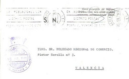 DELEGACION REGIONAL DE COMERCIO  1979  ALICANTE - Franchigia Postale