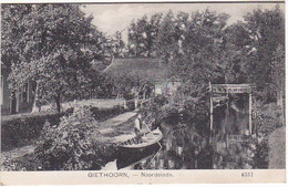 Giethoorn Noordeinde Roeiboot TM1544 - Giethoorn