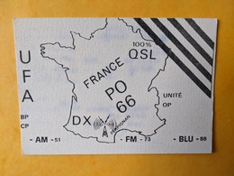 CARTE QSL  CARCASSONNE - Radio