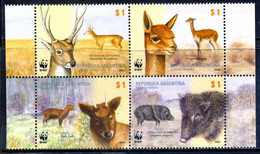 Argentina 2002 / WWF Mammals Animals MNH Fauna Mamíferos Säugetiere / Hd40  5-52 - Non Classificati