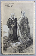 CPA 29 SAINT POL DE LEON - Dessin De HOMUALK - Deux Femmes En Costumes - Gaby   - Réf. N 88 - Saint-Pol-de-Léon