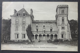 CPA 29 SAINT POL DE LEON - Façade Du Château De Kersaliou - Edit JP 25- Réf. S 127 - Saint-Pol-de-Léon