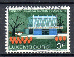 LUXEMBOURG. N°723 De 1968 Oblitéré. Thermalisme à Mondorf-les-Bains. - Kuurwezen