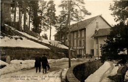 Peira Cava * Un Coin Du Village * Route * Grand Hôtel FARAUT * Automobile Voiture Ancienne - Andere & Zonder Classificatie