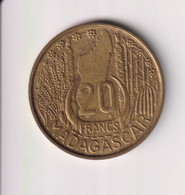 20 Francs Madagascar 1953 - Other & Unclassified