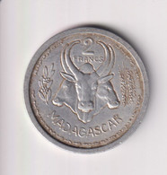 2 Francs Madagascar 1948 - Otros & Sin Clasificación