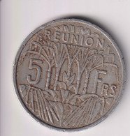 5 Francs Réunion 1955 - Sonstige & Ohne Zuordnung