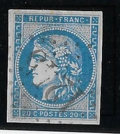 France N°45C - Oblitéré - TB - 1870 Bordeaux Printing