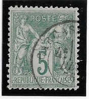 France N°64 - Oblitéré - TB - 1876-1878 Sage (Tipo I)