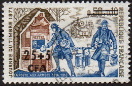 Réunion Obl. N° 394 - Journée Du Timbre 1971 - La Poste Aux Armées - Usati