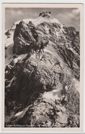 Delcampe - (98890) Foto AK Zugspitze, Letzter Aufstieg Zum Münchener Haus, Vor 1945 - Zugspitze