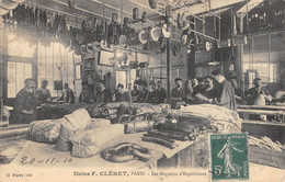 CPA 75 PARIS XIVe USINE F.CLERET  PARIS LES MAGASINS D'EXPEDITIONS - District 14