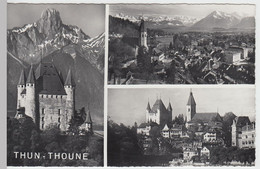 (53673) Foto AK Thun, Thoune, Mehrbildkarte, Nach 1945 - Thoune / Thun