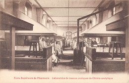 CPA 75 PARIS XIVe ECOLE SUPERIEURE DE PHARMACIE LABORATOIRE DE TRAVAUX PRATIQUES DE CHIMIE ANALYTIQUE - Distretto: 14