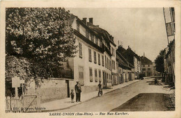 Sarre Union * La Rue Max Karcher - Sarre-Union