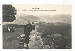 Cp,  15 , Cantal , SALERS , Promenade De BAROUZE ,  Vue Panoramique Remarquable ,  Vierge - Autres & Non Classés