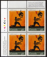 Canada - #1985 - MNH PB - Plate Number & Inscriptions