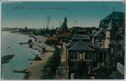 33524 - Ansichtskarten VINTAGE POSTCARD - Deutschland GERMANY -  Höchst - Frankfurt 1918 - Hochheim A. Main