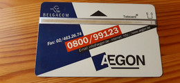 Phonecard Belgium - Aegon 711L - Ohne Chip