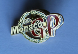 Pin's Peu Courant Super Grand Prix Monaco Automobile F1 Formule 1 - Automovilismo - F1