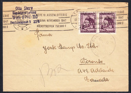 Austria Cover To Canada, Postmark Oct 6, 1947 - Storia Postale