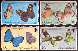 Solomon Islands 1980 Butterflies Set MNH - Butterflies