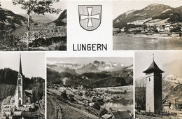 Real Photo Lungern Multi Vues  P. Used 1963 - Lungern