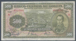 Ref. 6672-7178 - BIN BOLIVIA . 500. BOLIVIA 500 BOLIVIANOS 1928 - Bolivië