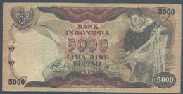 Ref. 4432-4935 - BIN INDONESIA . 1975. INDONESIA 5000 RUPIAH 1975 - Indonesia