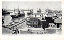 Cpa Egypte, Port Said , Panorama - Port-Saïd