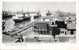 Cpa Egypte, Port Said , Panorama - Port Said