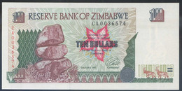 Ref. 3911-4348 - BIN ZIMBABWE . 1997. ZIMBABWE 10 DOLLARS 1997 - Zimbabwe