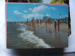 Nederland Holland Pays Bas Egmond Aan Zee Badgasten Op Het Strand - Egmond Aan Zee