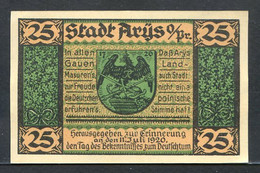 433-Orzysz 25, 50 Et 75pf 1920 - Poland