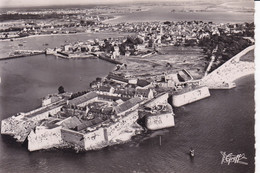 PORT-LOUIS - Vue Aérienne- La Citadelle, La Plage Et Le Port - Port Louis