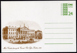 124 - Ireland - Dublin Post Office Buildings - Postal Stationery Card - Unused - Postal Stationery