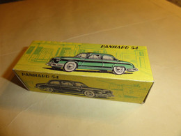 Boite Vide Réédition CIJ 3/54 Panhard 54 - CIJ