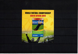 Guyana 2010 World Football Cup South Africa Block Postfrisch / MNH - 2010 – South Africa